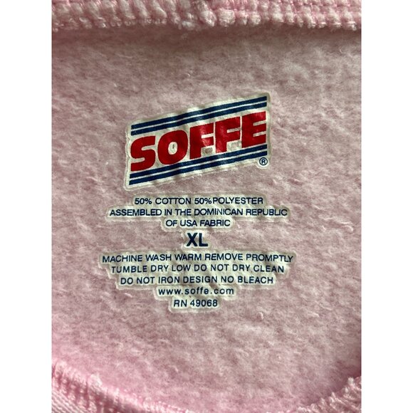 Soffe Royal Caribbean Cruise Light Pink Hoodie XL (Junior) Kangaroo Pocket - Picture 3 of 6